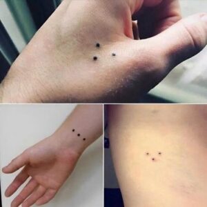 If You See Someone with a Three-Dot Tattoo, Run as Far as You Can