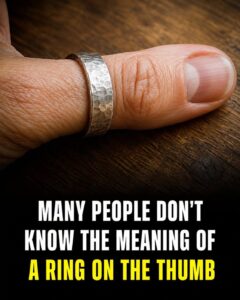 What Your Thumb Ring Really Says About You: More Than Just a Fashion Statement