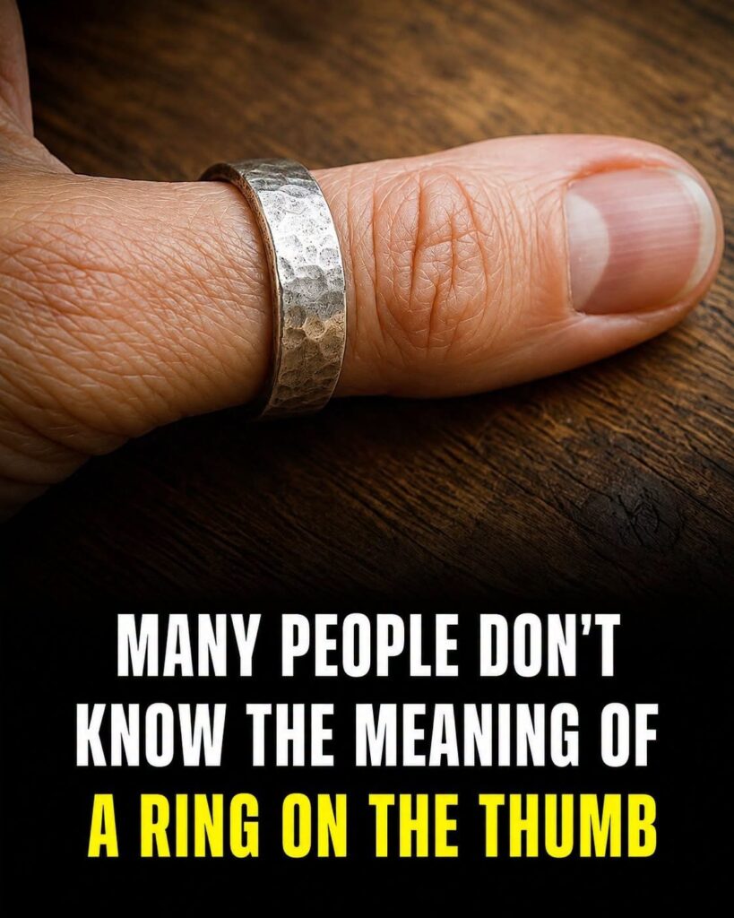 What Your Thumb Ring Really Says About You: More Than Just a Fashion Statement