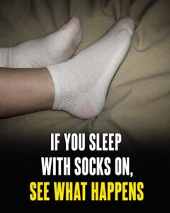 Here’s What Really Happens When You Sleep with Socks On