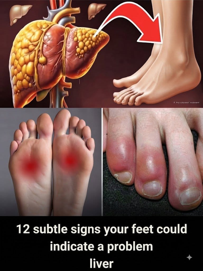 What Your Feet May Reveal About Your Liver Health: 15 Signs to Know