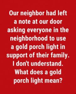 What a Gold Porch Light Means: The Powerful Message Behind the Golden Glow
