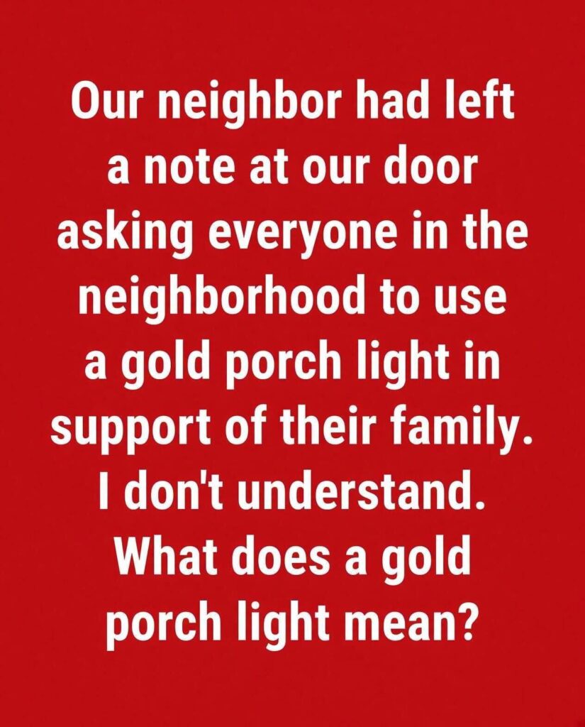 What a Gold Porch Light Means: The Powerful Message Behind the Golden Glow