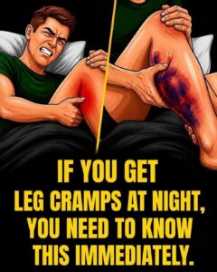What causes night cramps and how to fix the problem