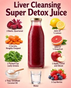The Ultimate Liver Cleansing Super Detox Juice (or Smoothie) – Backed By Scientific Studies
