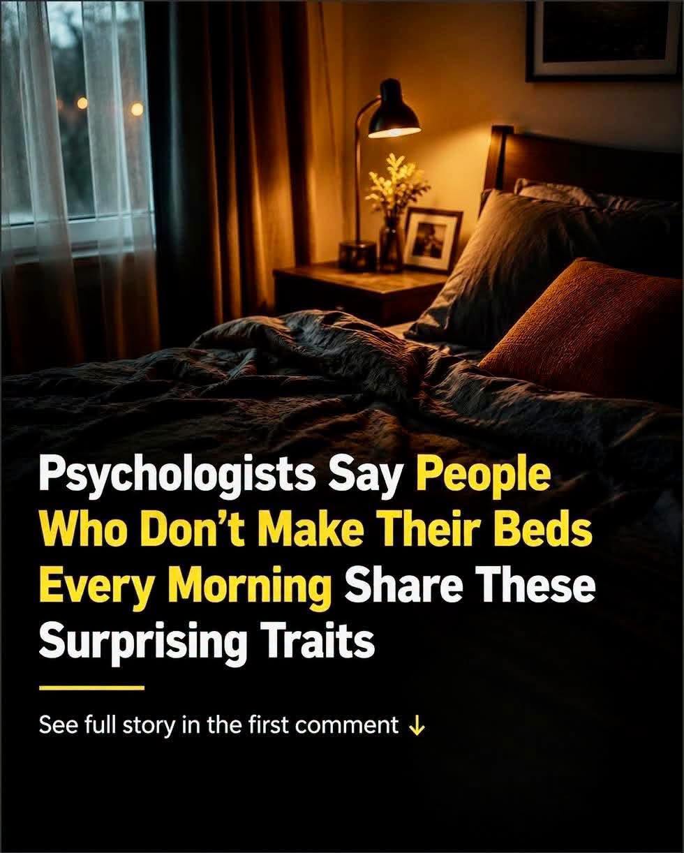 People who don’t make their bed daily tend to share these psychological traits