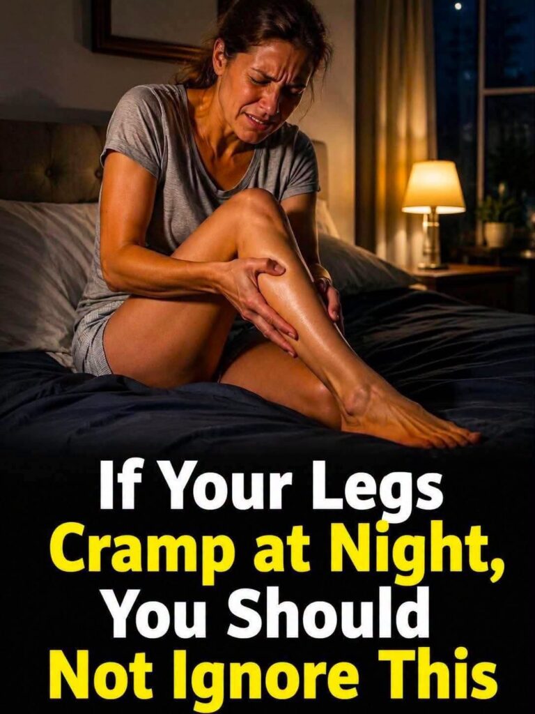 What causes night cramps and how to fix the problem