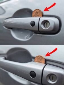 If You Find a Penny in Your Car Door Handle, Here’s What It Could Indicate
