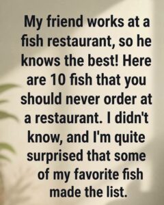 10 Restaurant Fish Choices You Should Avoid and Better Seafood Options to Order Instead