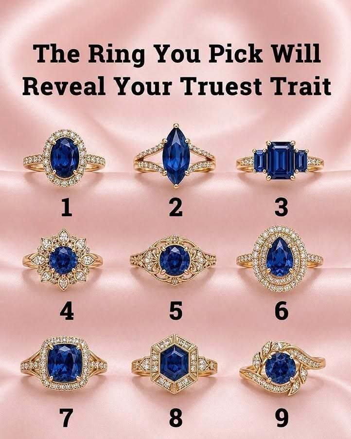 The Ring You Pick Will Reveal Your Truest Trait