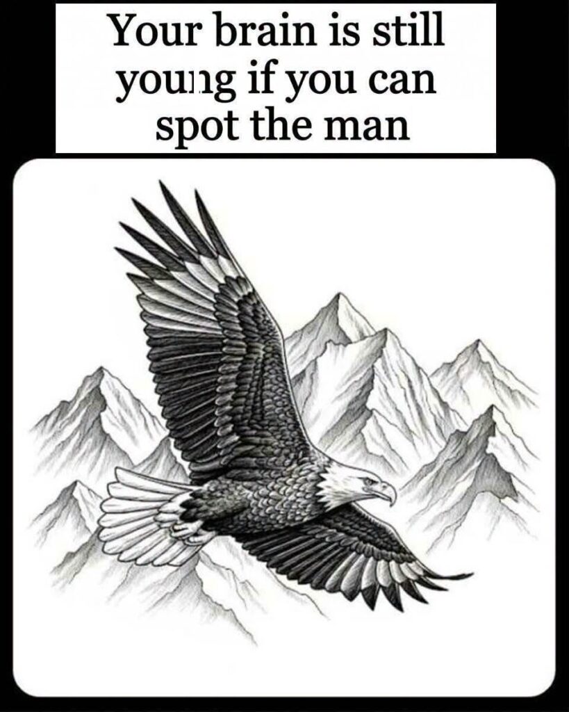 VISUAL CHALLENGE: Find the hidden man.