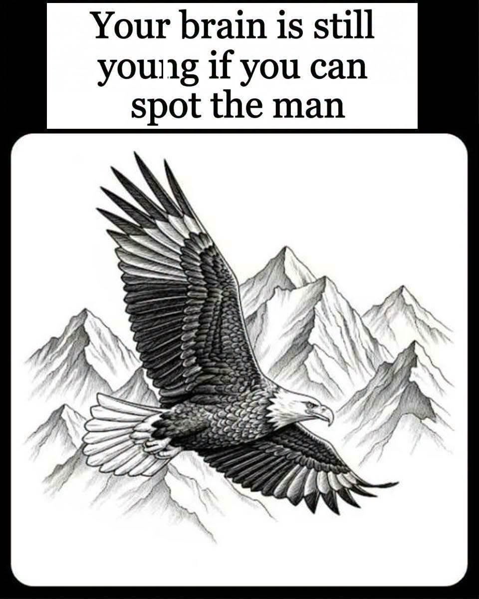 VISUAL CHALLENGE: Find the hidden man.