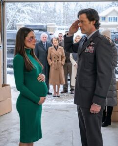 Just hours after my husband’s military funeral, my own family looked at my pregnant belly and decided I wasn’t worth giving a warm place to sleep. They ordered me into the freezing garage so my sister’s rich husband could take over my bedroom.