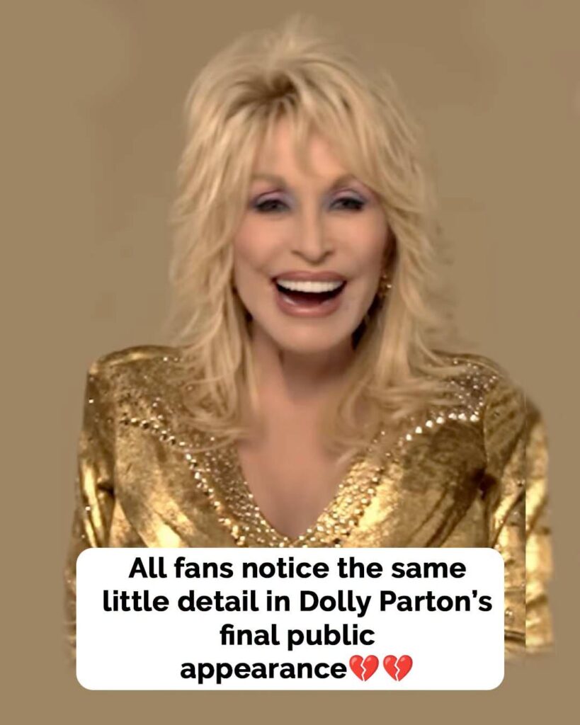 Dolly Parton’s last public appearance has everyone saying the same thing