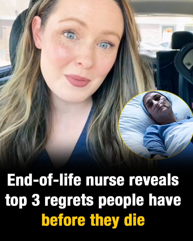 End-of-life nurse reveals top 3 ‘deathbed regrets’ she always hears