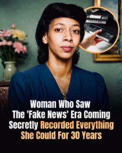 The woman who recorded 30 years of news because she didn’t trust the future