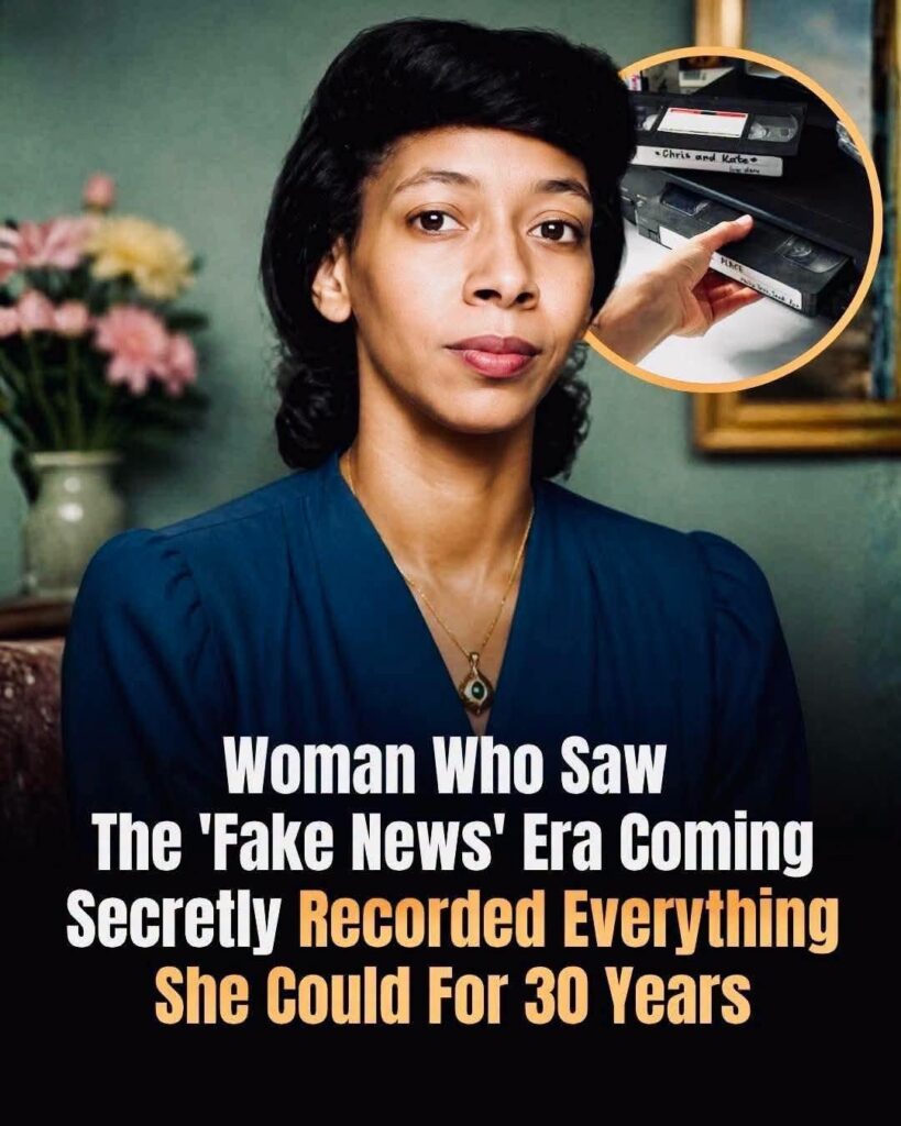 The woman who recorded 30 years of news because she didn’t trust the future