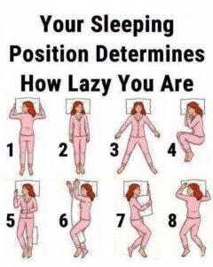 Your Sleeping Position Determines How Lazy You Are