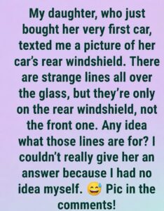 Ever Wondered What Those Lines On Your Rear Windshield Actually Do?