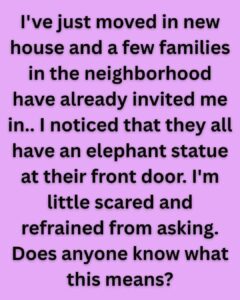 What an Elephant Statue at Your Front Door Really Means