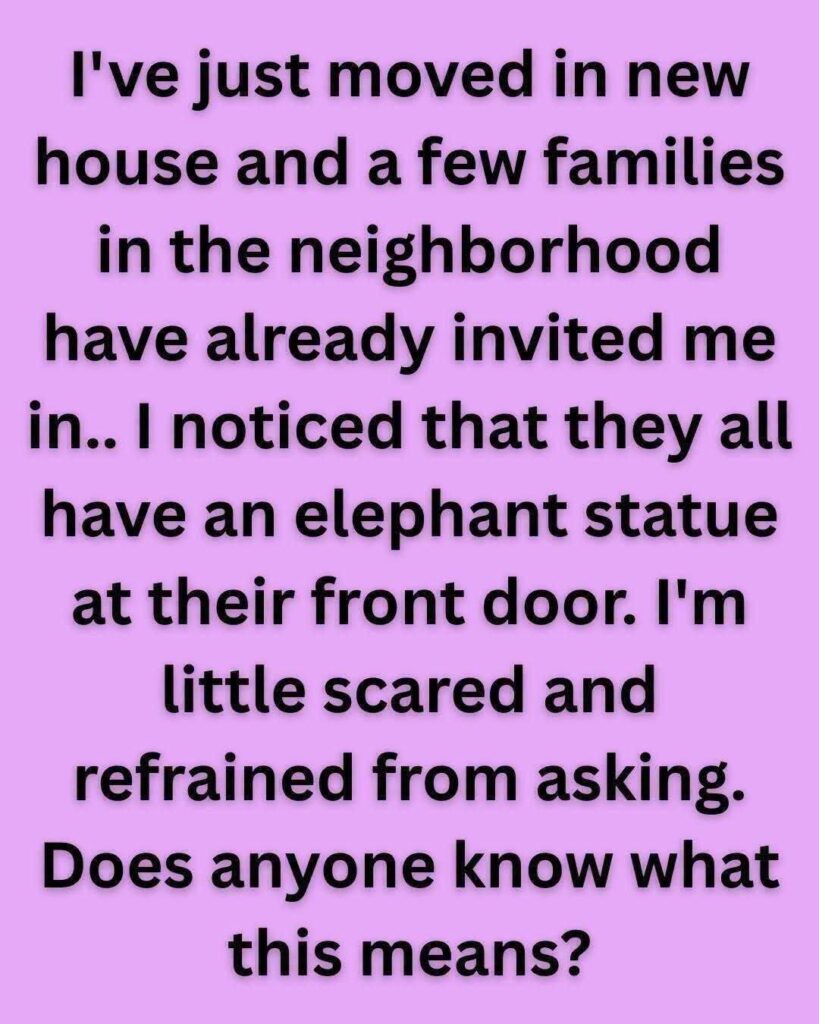 What an Elephant Statue at Your Front Door Really Means
