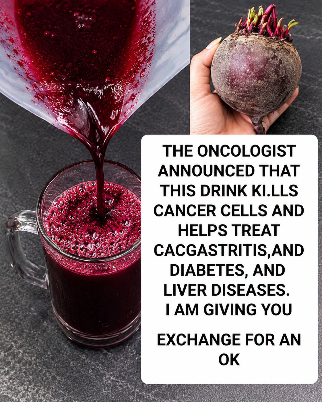 Doctors are raising concerns about a viral beetroot drink being promoted online for cancer, diabetes and liver disease. Here’s what people should know before believing the claims.