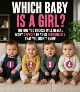 Psychological Test Which of These Four Babies Is a Little Girl