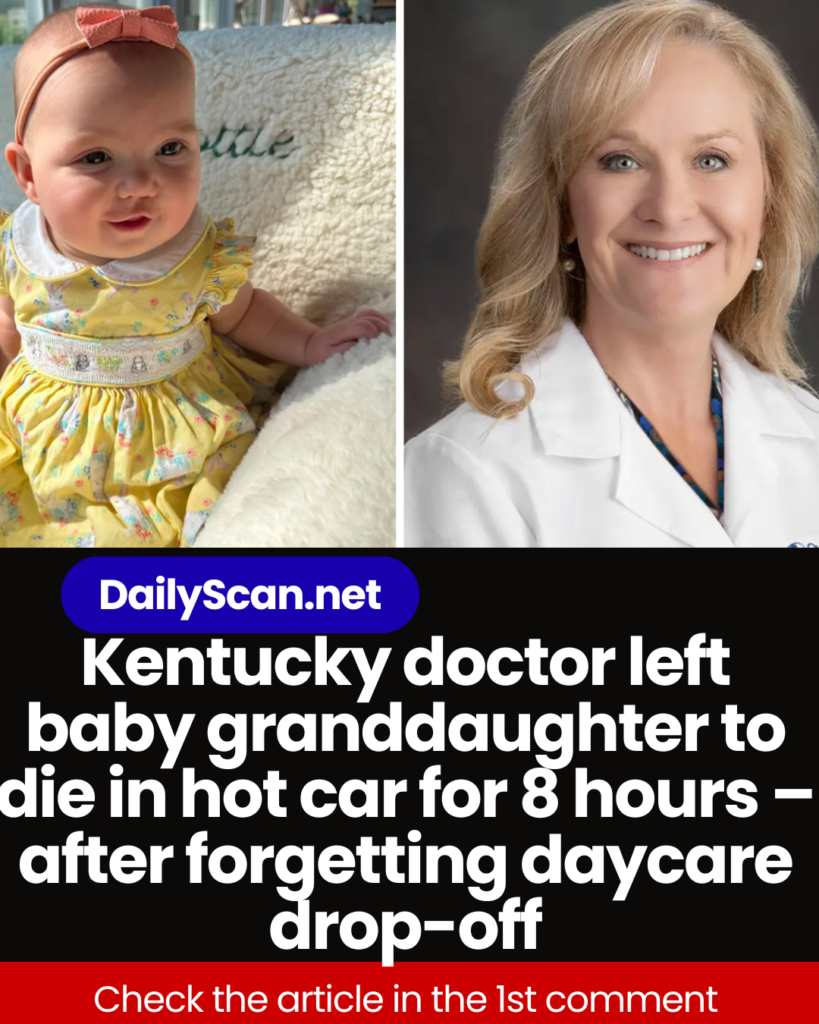 Kentucky doctor left baby granddaughter to die in hot car for 8 hours – after forgetting daycare drop-off
