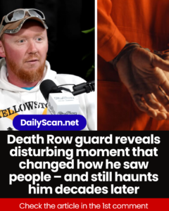 Death Row guard reveals disturbing moment that changed how he saw people – and still haunts him decades later