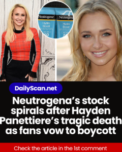 Neutrogena’s stock spirals after Hayden Panettiere’s tragic death as fans vow to boycott
