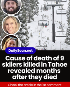 Cause of death of 9 skiiers killed in Tahoe revealed months after they died