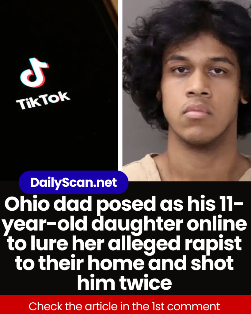 Ohio dad posed as his 11-year-old daughter online to lure her alleged rapist to their home and shot him twice