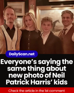Everyone’s saying the same thing about new photo of Neil Patrick Harris’ kids