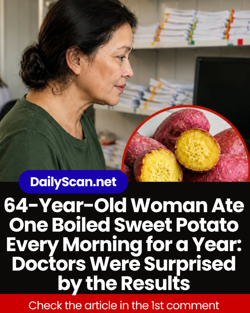 64-Year-Old Woman Ate One Boiled Sweet Potato Every Morning for a Year: Doctors Were Surprised by the Results