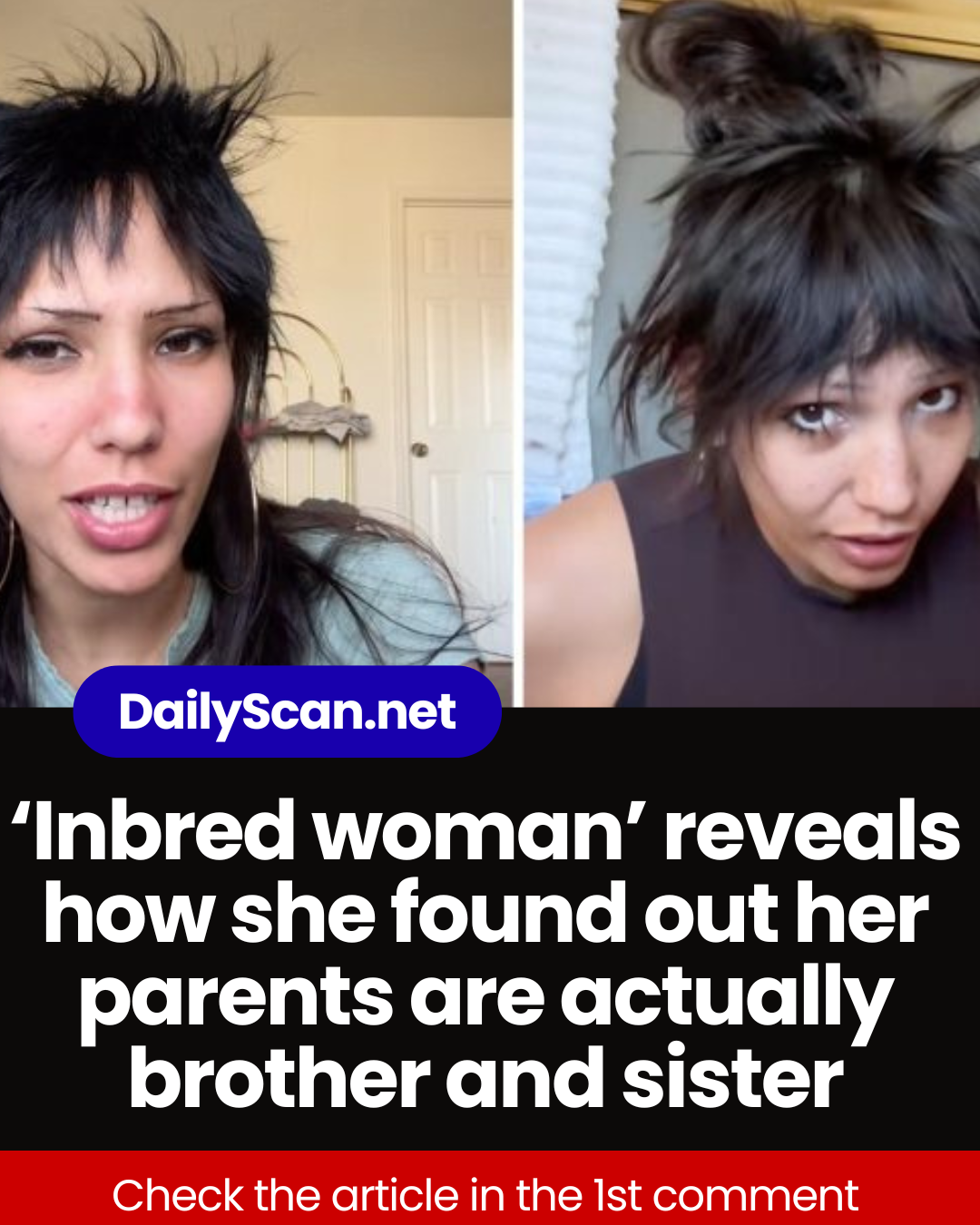 ‘Inbred woman’ reveals how she found out her parents are actually brother and sister
