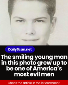 The smiling young man in this photo grew up to be one of America’s most evil men