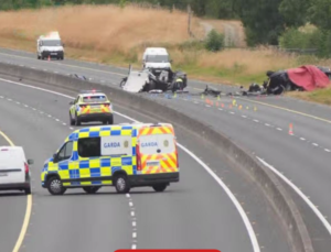 M9 crash: Four dead in horror head-on collision after car ‘drove wrong way’ down motorway