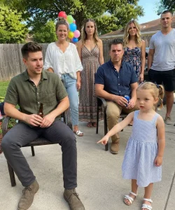 At My Husband’s Birthday, My 3-Year-Old Daughter Pointed at My Husband’s Best Friend’s Shoe and Said, ‘Daddy Cries There!’ – I Smiled Until I Realized What She Meant