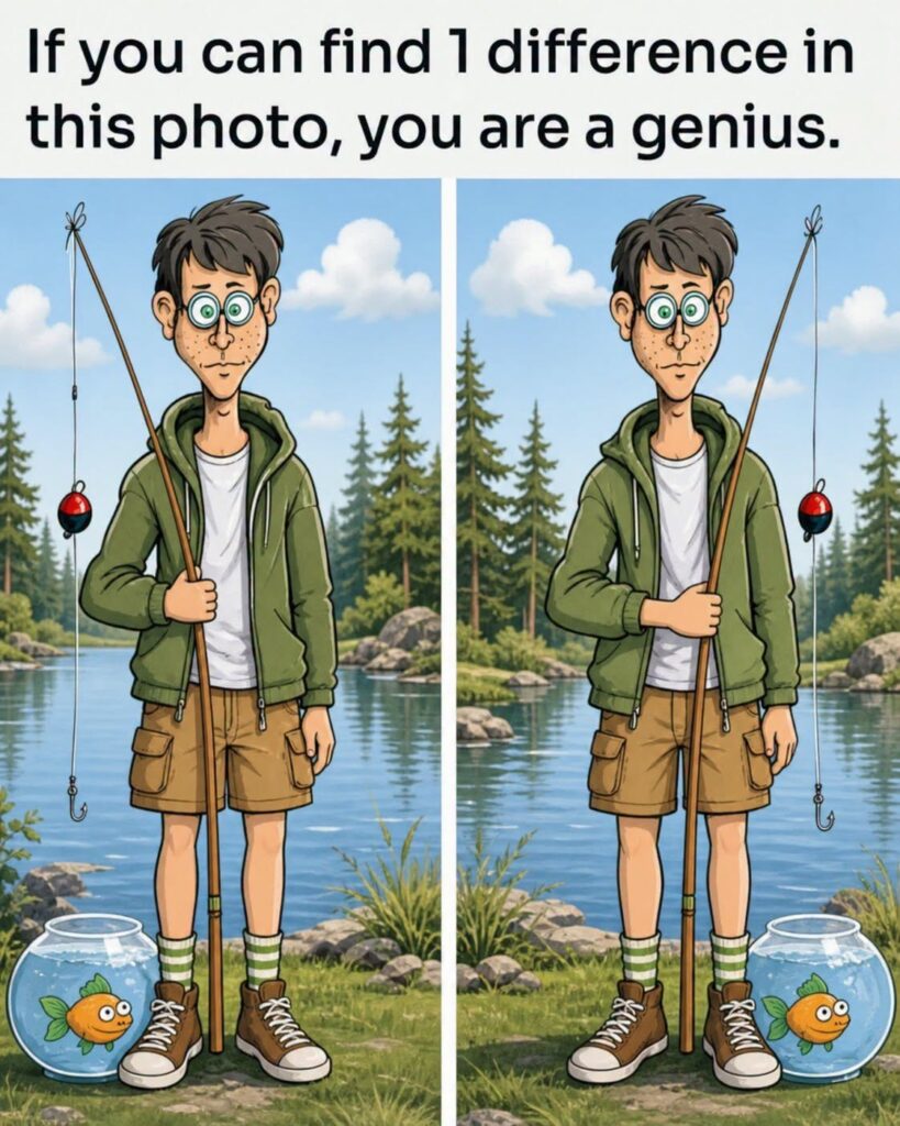 Find 1 Difference: The Funny Fisherman Challenge!