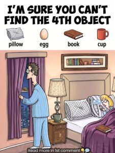 Can You Find the Hidden Fourth Object? This Brain Teaser Is Stumping the Internet