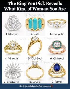 Pick Your Favorite Ring and Find Out What It Says About You