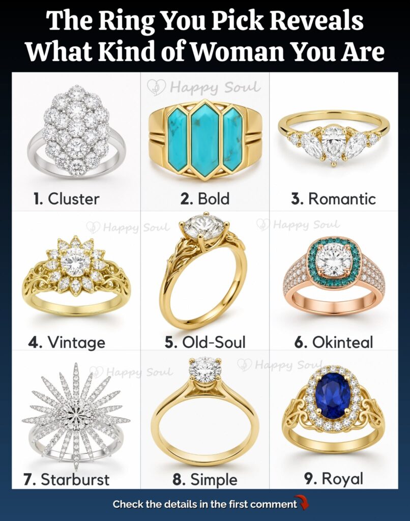 Pick Your Favorite Ring and Find Out What It Says About You