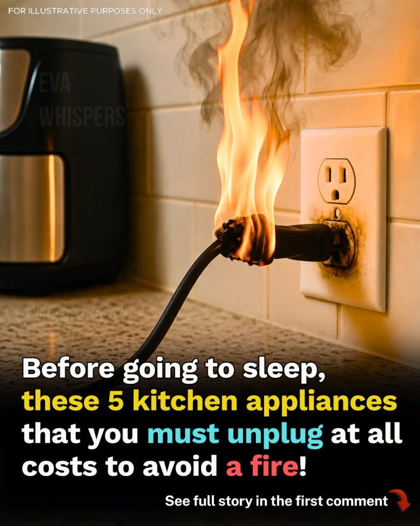 5 Kitchen Appliances You Should Unplug Before Bed for a Safer Home