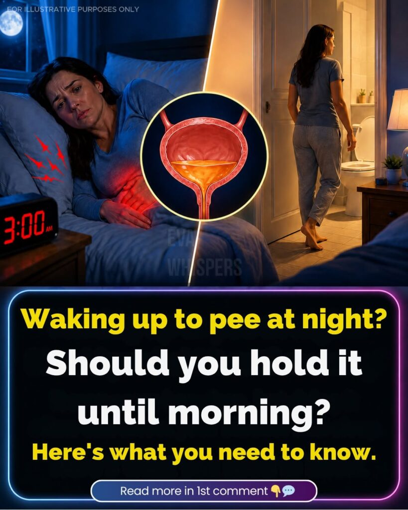 Should You Hold Your Urine at Night Just to Sleep Until Morning?