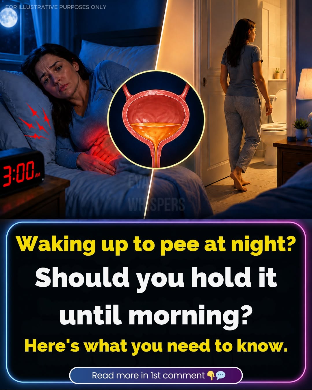 Should You Hold Your Urine at Night Just to Sleep Until Morning?