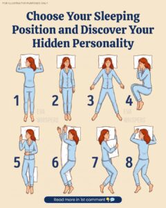 Choose Your Sleeping Position and Discover Your Hidden Personality