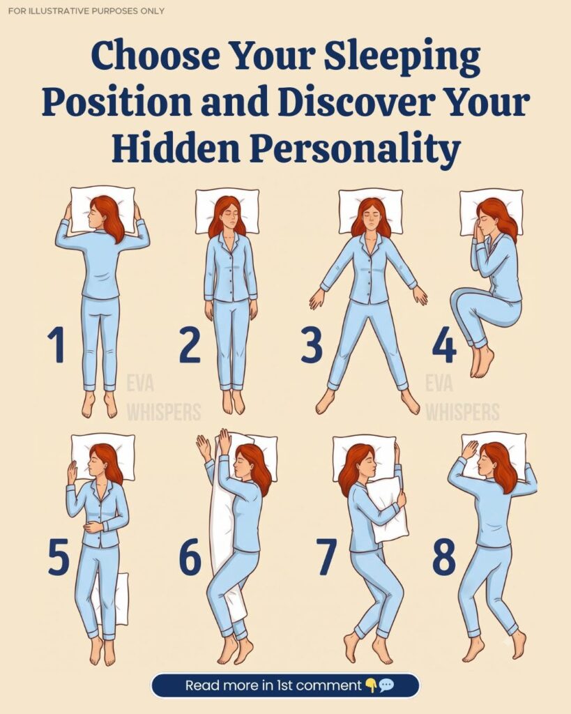 Choose Your Sleeping Position and Discover Your Hidden Personality