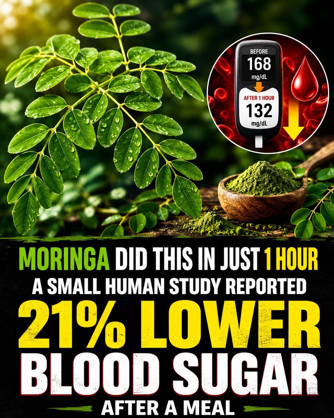 Scientifically Proven Benefits of Moringa (Tea, Powder, Leaves)