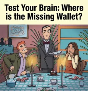 Can You Find the Missing Wallet? Test Your Observation Skills!