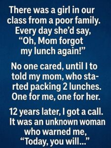 How One Extra School Lunch Changed Two Lives and Inspired a Community Meal Program